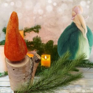 Workshop: Kerzen, Engel und Waldelfen aus Filz gestalten am 05.12. und 09.12.